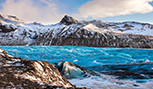 Glacier de Skaftafellsjokull du parc national de Vatnajokull